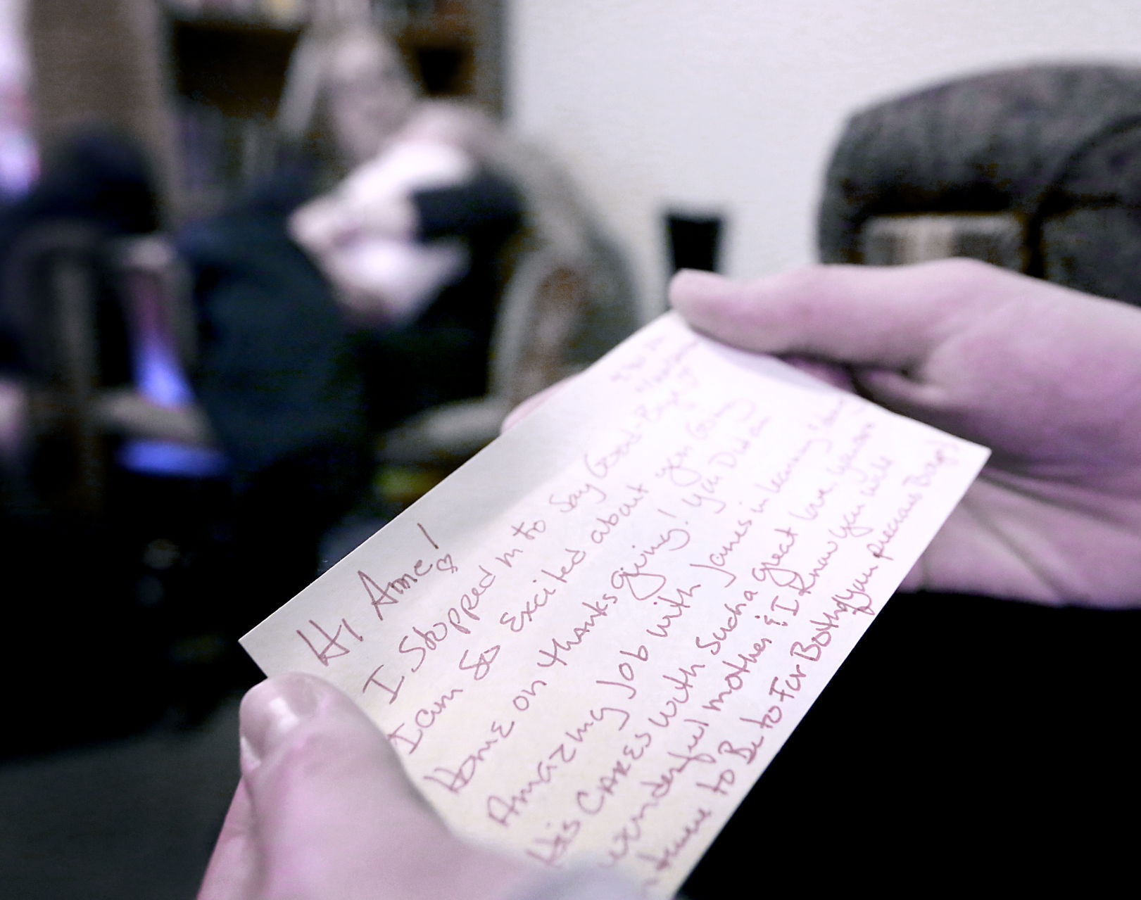 Note from nurse